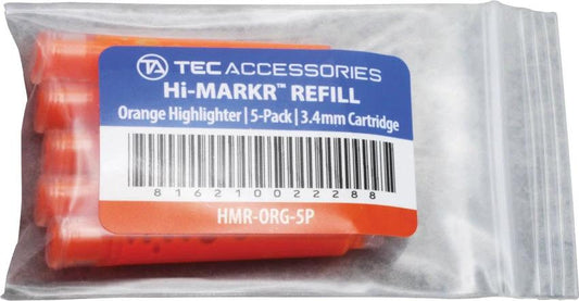 TEC Accessories Hi-MARKR Highlighter 5-Pk HMR-ORG-5P by TEC Accessories