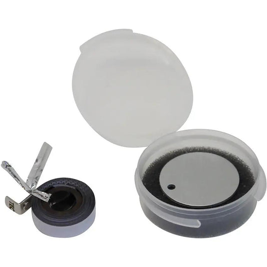 TEC Accessories Keychain Measuring Tape Replacement TRT-3-001 With Safety Guard Disc For DIY Enthusiasts by TEC Accessories