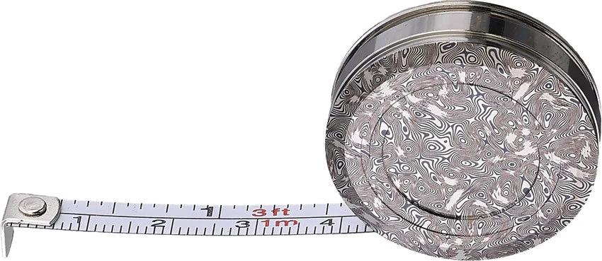 TEC Accessories Keychain Measuring Tape TT-001-BLK-SB by TEC Accessories