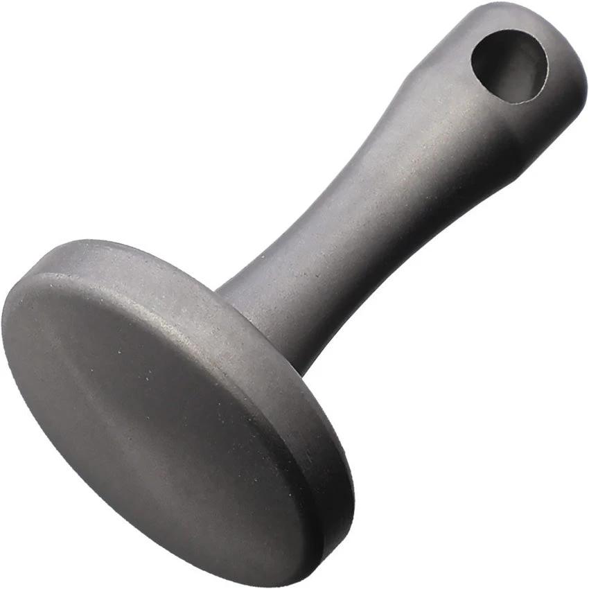 TEC Accessories Zipper Pull Bead Blast ZT-001-TI-BB by TEC Accessories