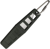 Tekna Xtra Edge Fixed Blade Knife - 3.5 Inch Satin 420HC Blade With OD Green Teknalon CFTRP Handle And Clip Sheath by Tekna