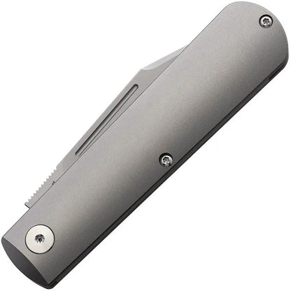 Terrain 365 Caiman Folder Ti - 4 Inch Closed 3 Inch Satin Terravantium Blade Titanium Handle by Terrain 365