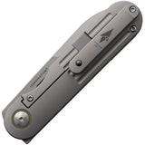 Terrain 365 Narwhal Framelock CF - Terravantium Dendritic Cobalt Blade and Carbon Fiber Handle with Titanium Hardware by Terrain 365