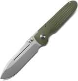 Terrain 365 Invictus AT Framelock OD 10505 - Terravantium Dendritic Cobalt Blade GITD Thumb Stud by Terrain 365