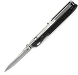 Terrain 365 Invictus AT Framelock Knife - Carbon Fiber Handle With Titanium Back And Terravantium Dendritic Cobalt Blade by Terrain 365