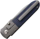 Terrain 365 Invictus ATB Framelock Gray - Superior Terravantium Blade and Rustproof Non-Ferrous Build by Terrain 365