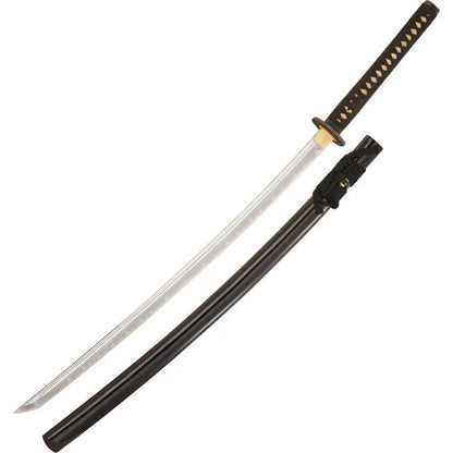 Taoforge Fuku Ryu Katana TF1005 - T10 Tool Steel Blade With Bo Hi Black Rayskin Handle And Dragon Tsuba by Taoforge