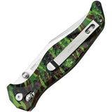 Tac Force Rapid Lock Camo TF1046C Folding Knife For EDC Outdoor Enthusiasts With 5 Inch Satin Blade by Tac Force