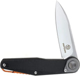 Defcon JK Series Leverage Lock Knife TF6010BK1 - Satin 14C28N Blade With Extended Tang And Black Micarta Handle by Defcon