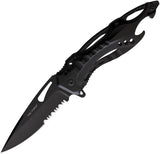 Tac Force Linerlock A/O Black TF-705BKPL by Tac Force