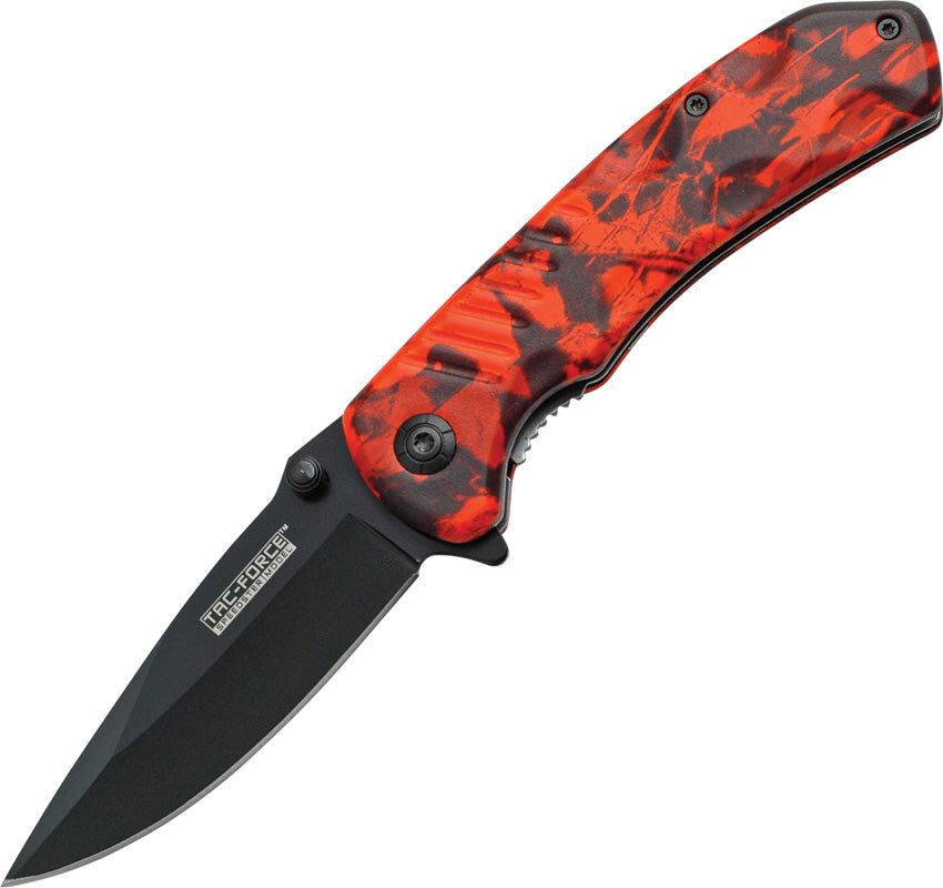 Tac Force Linerlock A/O Red Camo TF-764RC