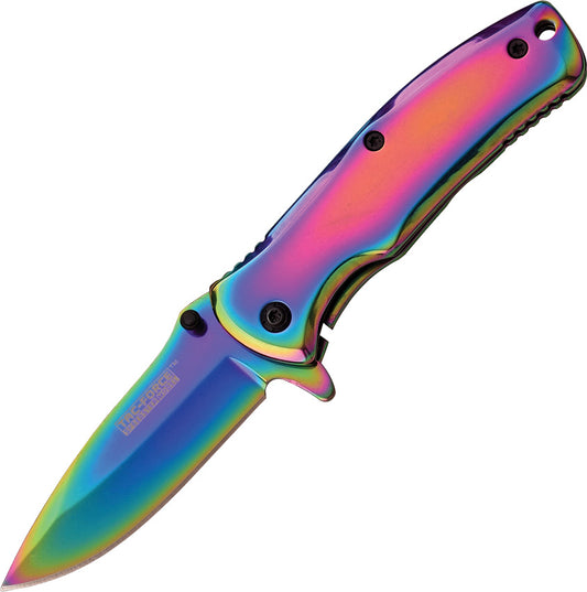 Tac Force Framelock A/O Rainbow TF-848RB