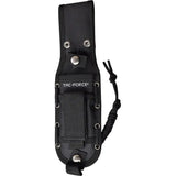 Tac Force Fixed Blade Knife Tan With Satin Drop Point Blade Full Tang For Outdoor Enthusiasts MOLLE Sheath by Tac Force