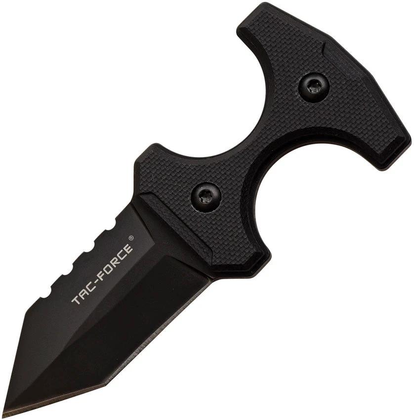 Tac Force Push Dagger Black TF-FIX013BK by Tac Force