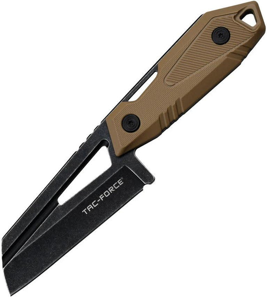Tac Force Fixed Blade Brown TF-FIX021BR by Tac Force