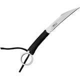 Tac Force Fixed Blade Knife 8 Inch Full Tang Stainless Steel With Cord Wrapped Durable Handle For Outdoor Enthusiasts by Tac Force