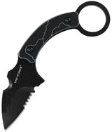 Tac Force Fixed Blade Black/Gray TF-FIX111BT by Tac Force