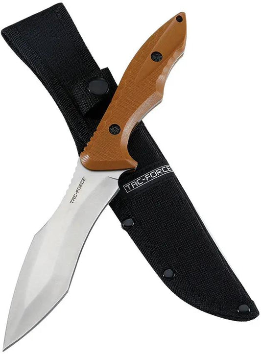 Tac Force Fixed Blade Brown TF-FIX120BN by Tac Force