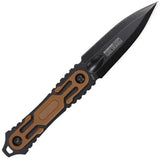 Tac Force Fixed Blade Brown TF-FIX124BN by Tac Force