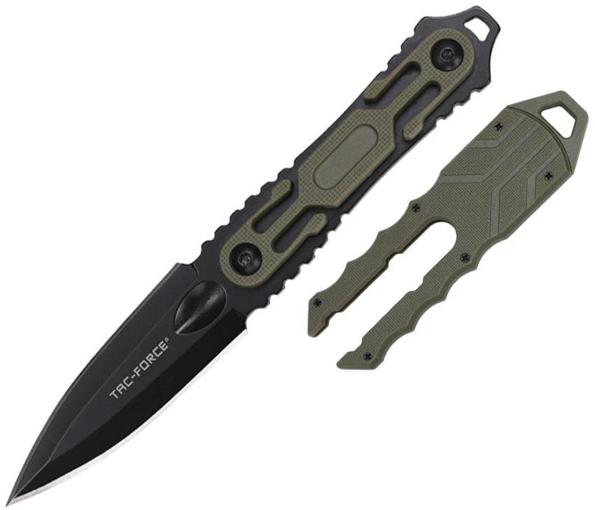 Tac Force Fixed Blade Green TF-FIX124GN by Tac Force