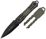 Tac Force Fixed Blade Green TF-FIX124GN by Tac Force