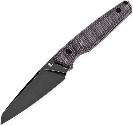 Tenable Knives Parr Fixed Blade Purple Mic G011B1 by Tenable Knives