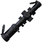 TRUGLO Omnia 8 1-8X24MM Scope TG8518TLR - Illuminated All Purpose Tactical Reticle Calibrated For XM193 by TRUGLO