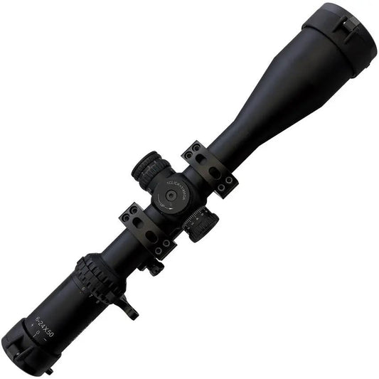 TRUGLO Eminus IR Scope 6-24x50 30mm TG8562TLR - Illuminated TPR MOA Reticle with Quarter MOA Adjustment and Side Focus by TRUGLO
