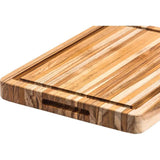 Teak Haus 105 Teak Carving Board - Durable 16x12 Surface With Built-In Juice Canal For Home Cooks And Pros by Teak Haus