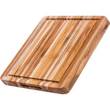 Teak Haus 105 Teak Carving Board - Durable 16x12 Surface With Built-In Juice Canal For Home Cooks And Pros by Teak Haus
