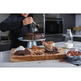 Teak Haus Traditional Cutting Board 107 Large 24 x 18 Knife Friendly Prep Surface For Home Cooks And Pros by Teak Haus