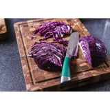 Teak Haus Butcher Block HD Cutting Board Knife Friendly Durable FSC Certified Teak 16x12 for Serious Home Cooks by Teak Haus