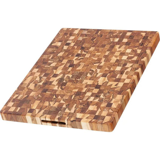 Teak Haus Heavy Duty Butcher Block Cutting Board 24x18 Professional Kitchen Prep by Teak Haus