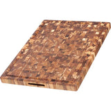 Teak Haus HD Butcher Block Cutting Board For Pros Chefs Caterers Heavy-Duty Teak Surface by Teak Haus