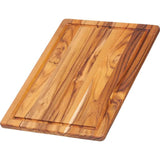 Teak Haus Essential Cutting Board 405 Built In Juice Canal FSC Teak Eco Friendly Kitchen Prep For Home Cooks by Teak Haus