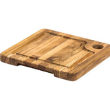 Teak Haus Marine Bar Board 513 Compact Durable 8 Inch Square Serving Board For Boats Yachts Seaside Entertaining by Teak Haus