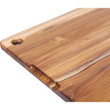 Teak Carving Board Teak Haus Marine 517 Durable 18x14 Inch Surface With Juice Canal For Serious Cooks And Boat Owners by Teak Haus