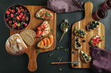 Teak Haus Marine Paddle Cutting Board 519 by Teak Haus