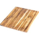Teak Haus Teak Cutting Board 805 Thin And Light Spacious Prep Surface For Home Cooks by Teak Haus
