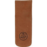 Giesen & Forsthoff Safety Razor Leather Pouch 35015 - Brown Leather Craftsmanship Made In Germany Travel Case by Giesen & Forsthoff