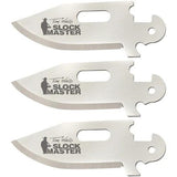 Cold Steel Tim Wells Click N Cut Clip Point Blade – 3 Pack by Cold Steel