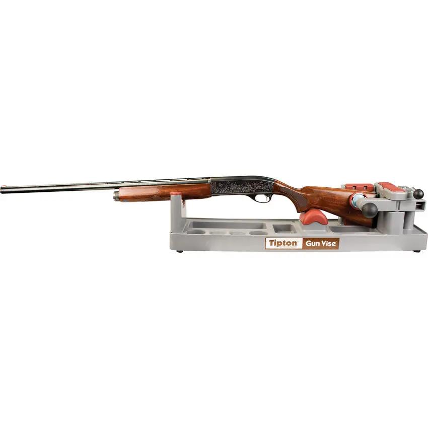 Tipton Gun Vise 782731 - Non Marring Rubberized Cradle And Jaws For Secure Gun Handling And Adjustable Pivot Arm by Tipton