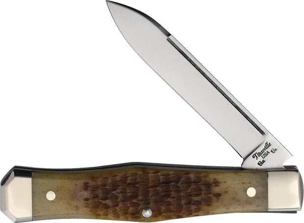 Titusville Cutlery Lexingtonian Folder Iron Furn TITUS03 IRON BONE by Titusville Cutlery