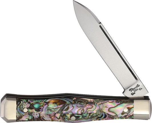 Titusville Cutlery Lexingtonian Folder Abalone TITUS06 LEXINGTONIAN ABALONE by Titusville Cutlery