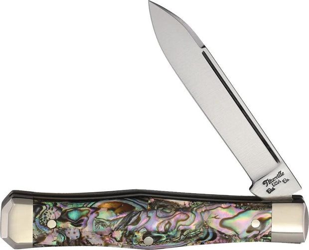 Titusville Cutlery Lexingtonian Folder Abalone TITUS06 LEXINGTONIAN ABALONE by Titusville Cutlery