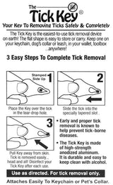 Tick Key Tick Removal Device by Tick Key