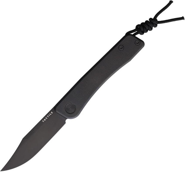 Tactile Knife Company Bexar Slip Joint Black 20-BX-MCDL-TTDL by Tactile Knife Company
