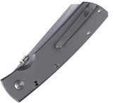 Tactile Knife Company Mariner 2 Linerlock Magnacut - Jade G10 With Gray Titanium Back Handle by Tactile Knife Company