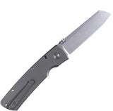 Tactile Knife Company Mariner 2 Linerlock Magnacut - Jade G10 With Gray Titanium Back Handle by Tactile Knife Company