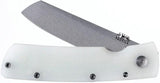 Tactile Knife Company Mariner 2 Linerlock Magnacut - Jade G10 With Gray Titanium Back Handle by Tactile Knife Company